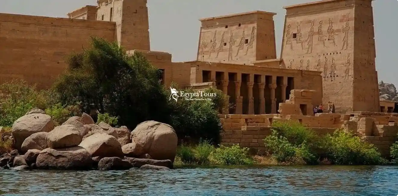 Geography-Of-Philae-Island-Nile-River-Setting-Near-Aswan-EgyptaTours