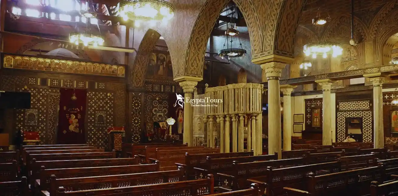 Hanging-Church-In-Old-Cairo-Visitor-Information-And-Location-EgyptaTours