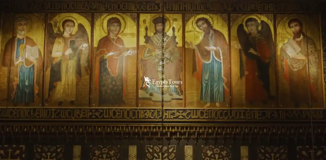 Religious-Icons-Of-The-Hanging-Church-Egypt-Christian-Heritage-EgyptaTours