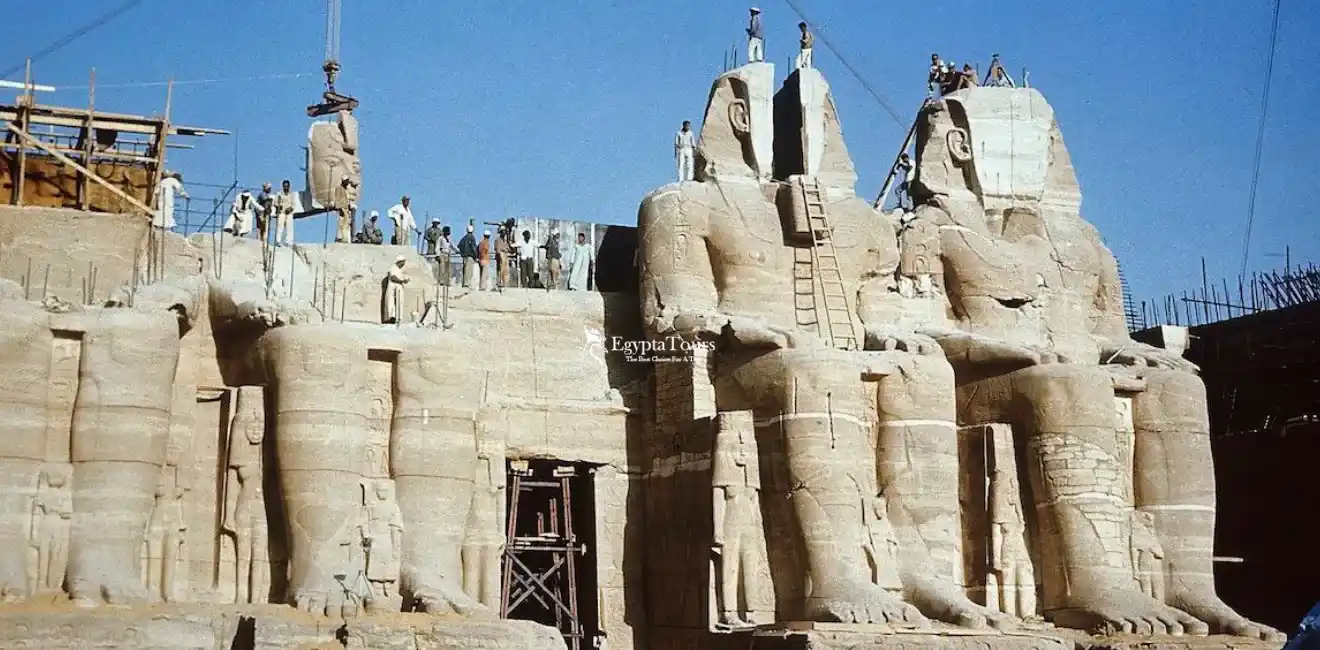 Abu Simbel Temple: Unlock The Treasures 11 Abu-Simbel-Temple-Relocation-Process-EgyptaTours