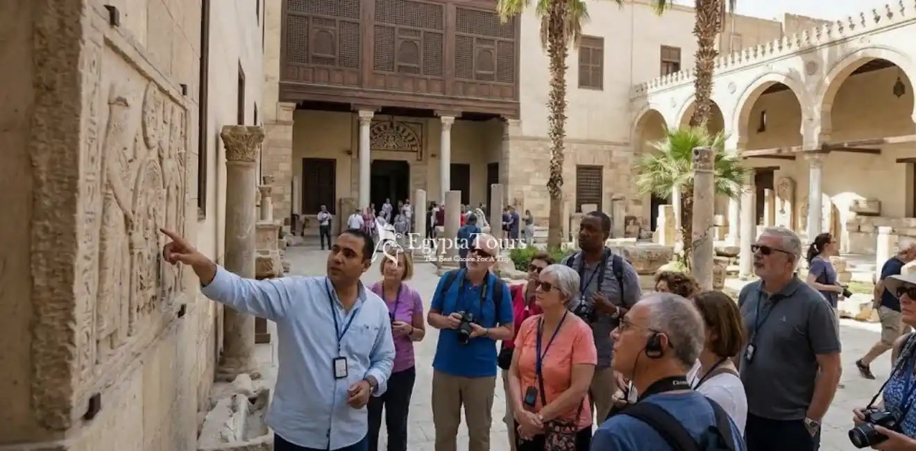 Coptic-Museum-Guided-Tour-Visitors-EgyptaTours
