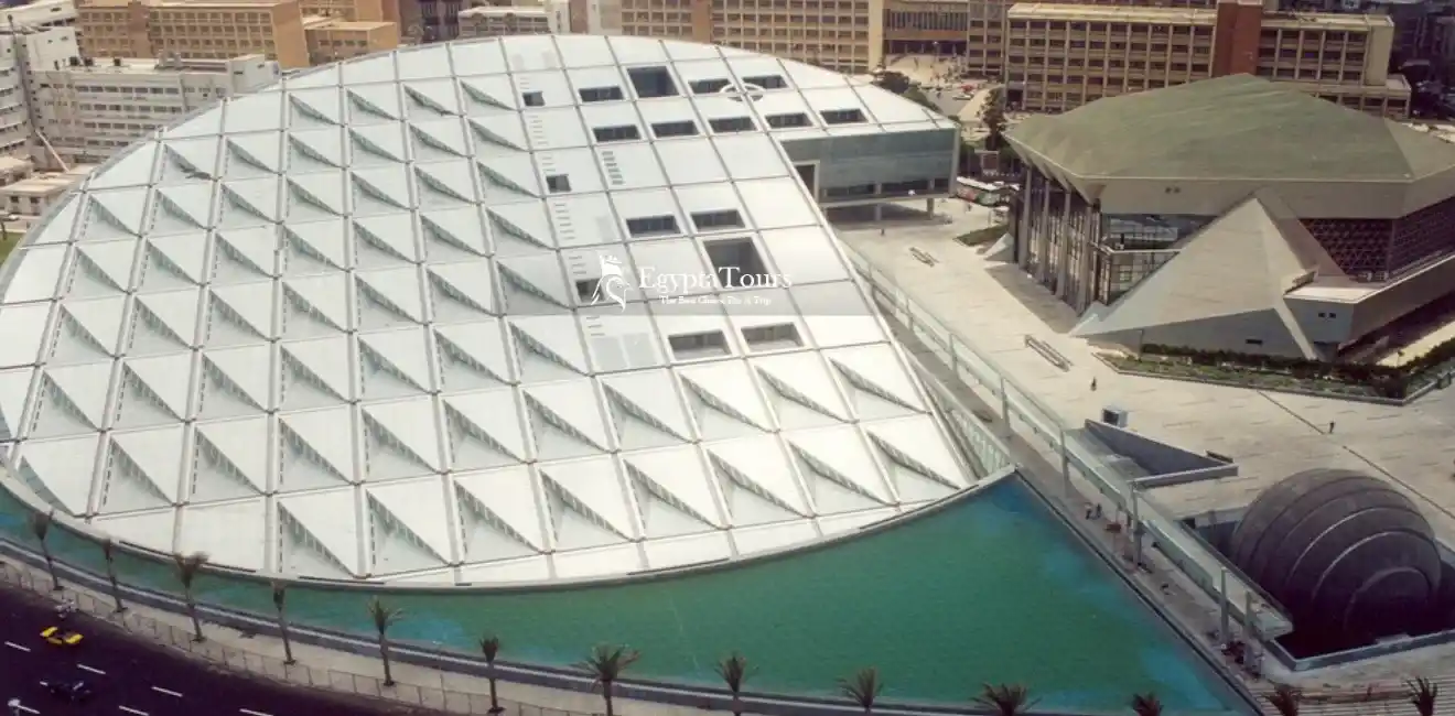 Bibliotheca of Alexandria: Best Library Like No Other 3 Bibliotheca-Alexandrina-architecture-Mediterranean-coast-EgyptaTours