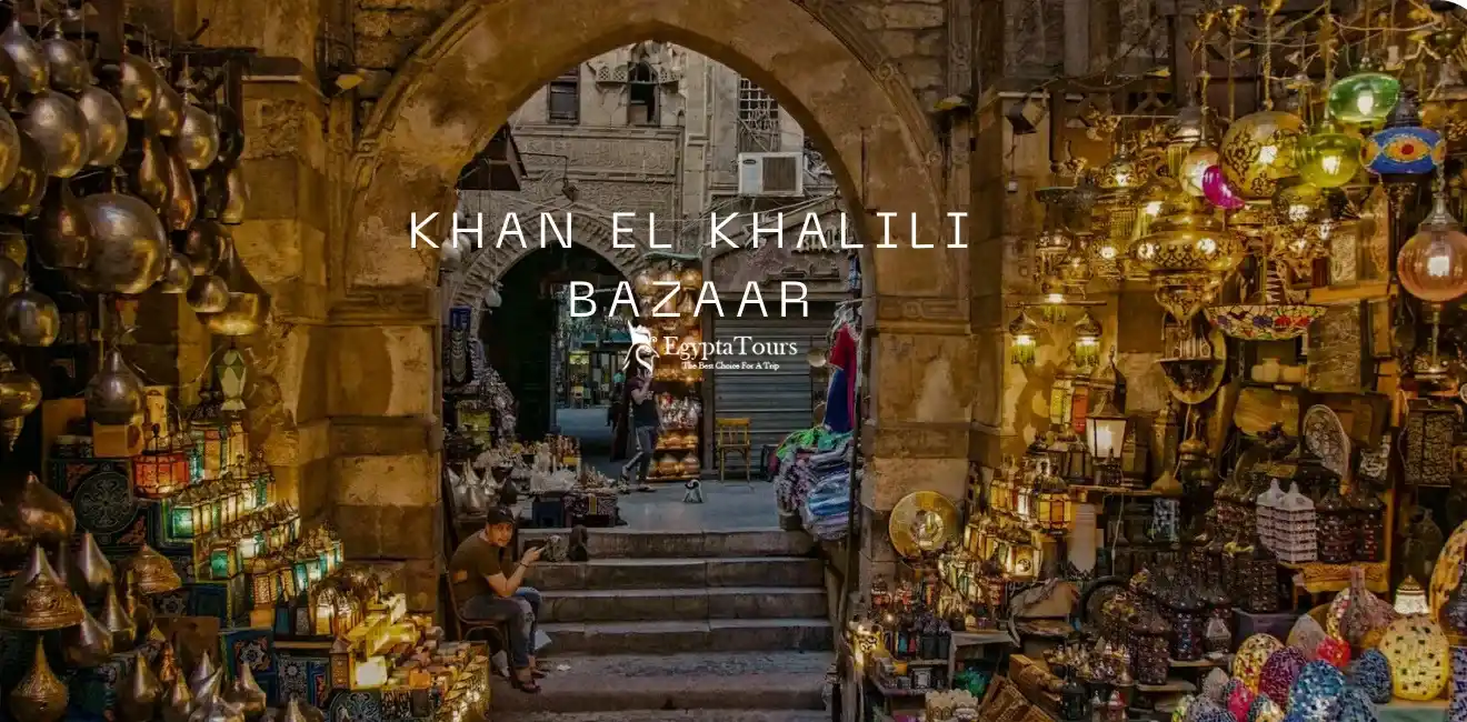 Khan-El-Khalili-Bazaar-Traditional-Egyptian-Souvenirs-And-Lanterns-EgyptaTours