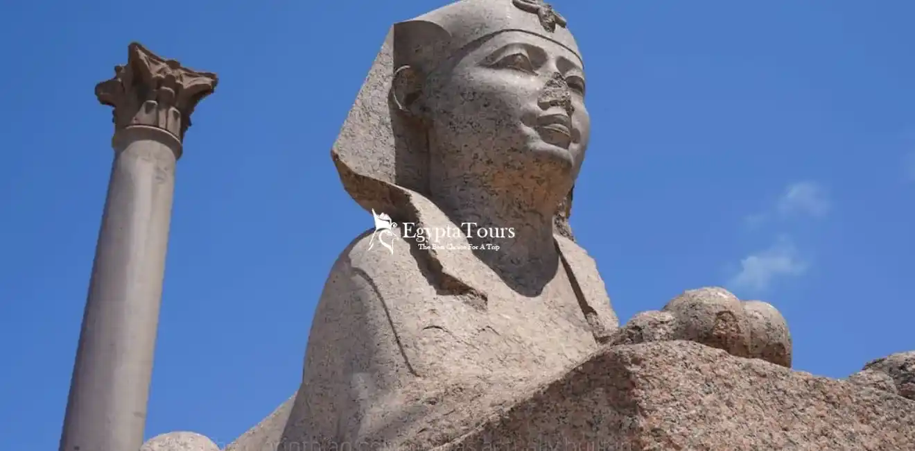 Pompey’s -Pillar-Construction-EgyptaTours