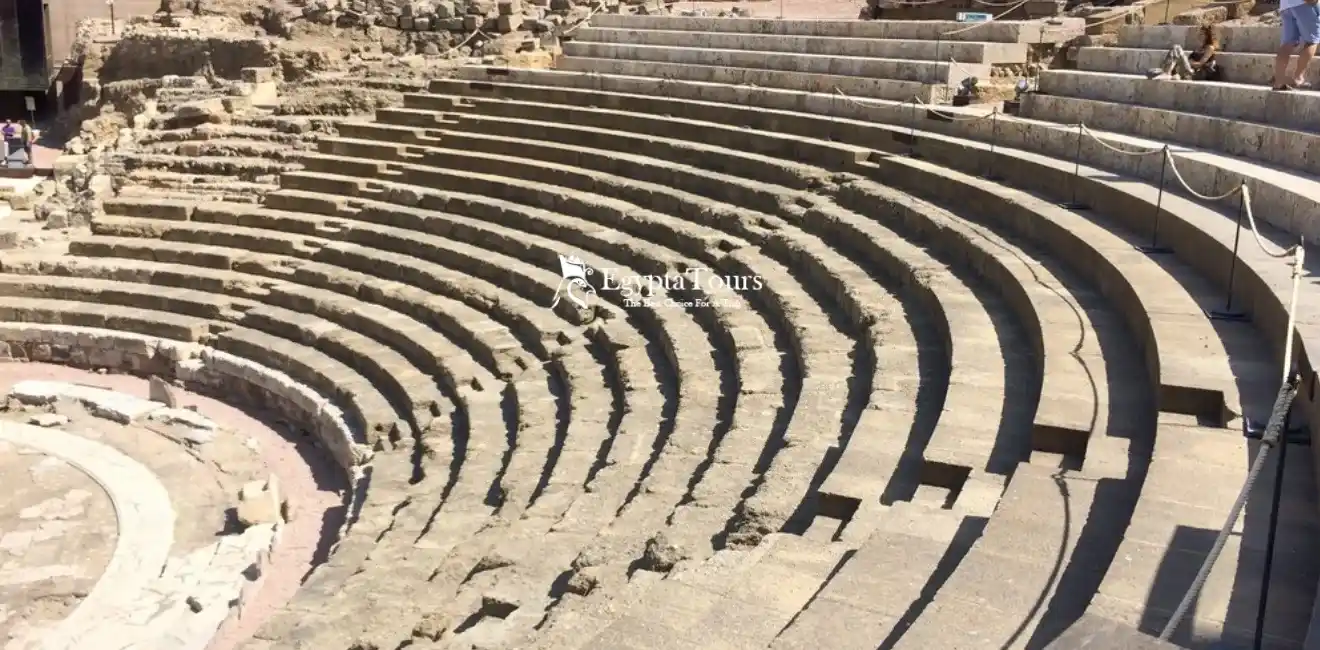 Roman-Amphitheater-Alexandria-Greco-Roman-history-site-EgyptaTours