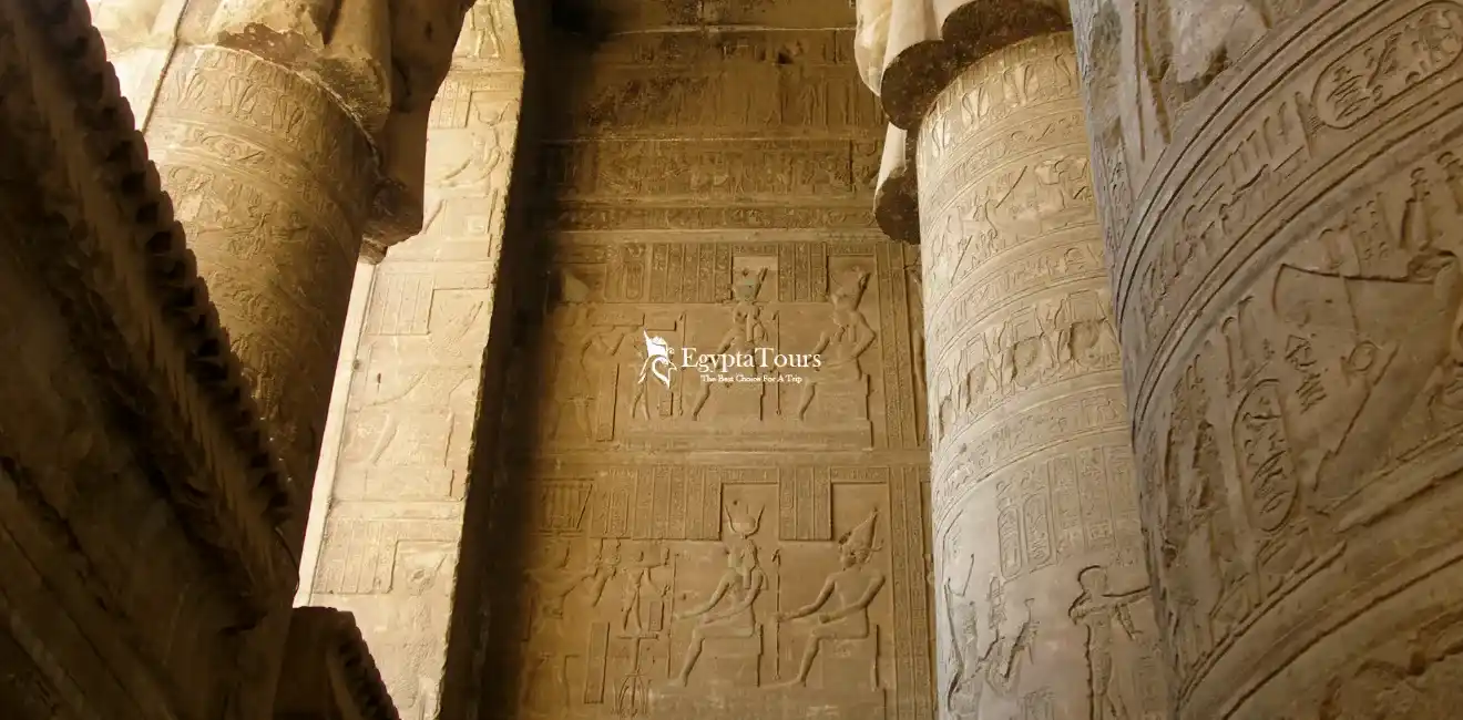 Hieroglyphs-in-Dendera-Temple-EgyptaTours