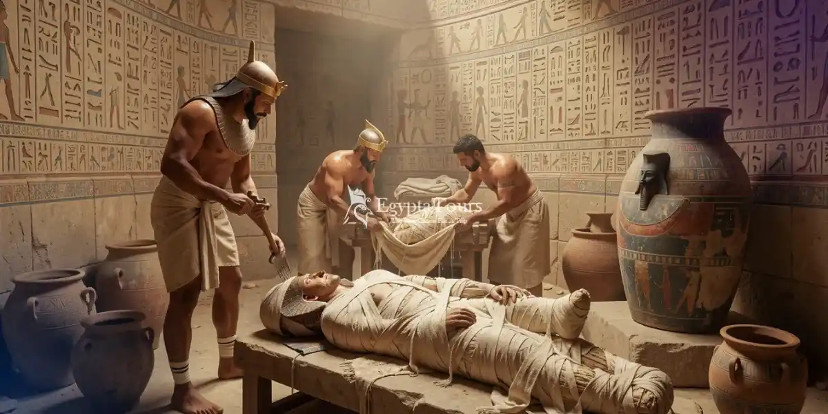 Mummification of the Pharaohs in Ancient Egypt