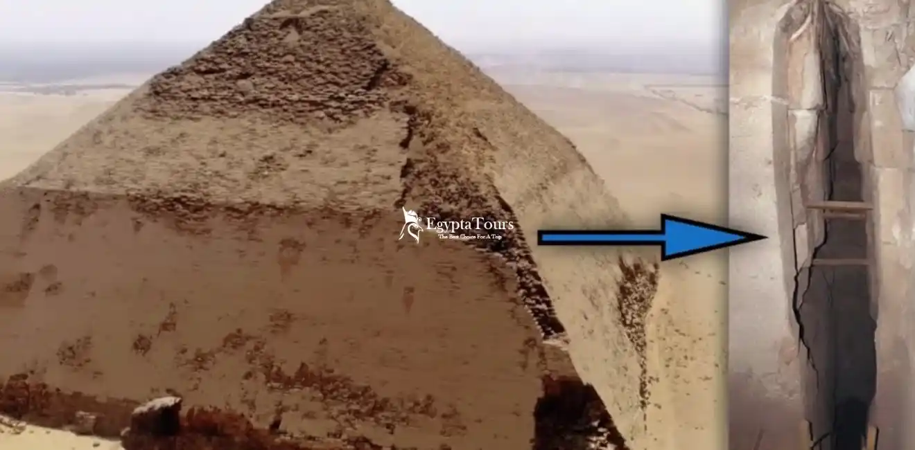 Inside-the-Bent-Pyramid-EgyptaTours