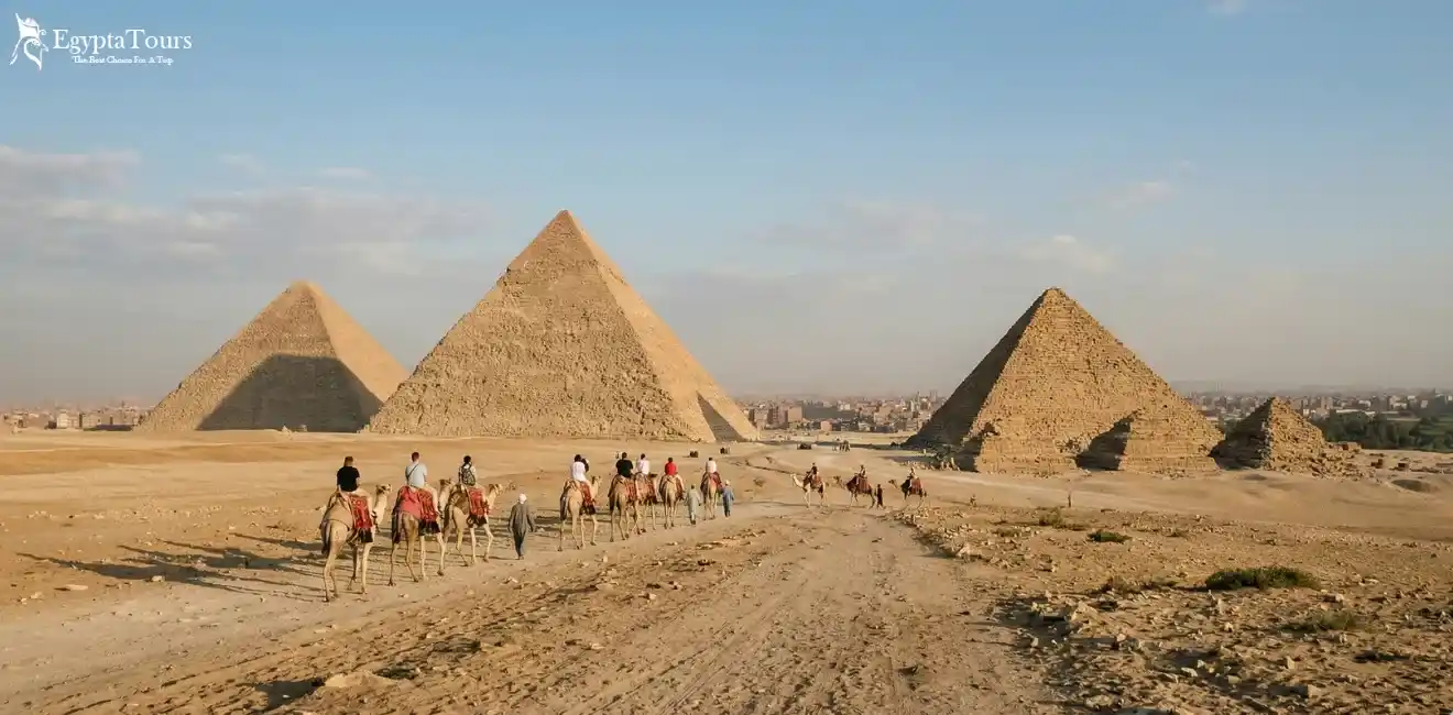 Cairo Sightseeing Tours: Explore Egypt’s Capital Like a Pro 2 Cairo-Sightseeing-Tours-The-Pyramids-of-Giza-EgyptaTours