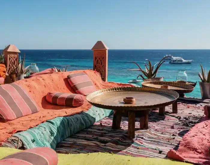 Cozy-Seating-Area-With-Sea-View-At-A-Nuweiba-Camp-EgyptaTours