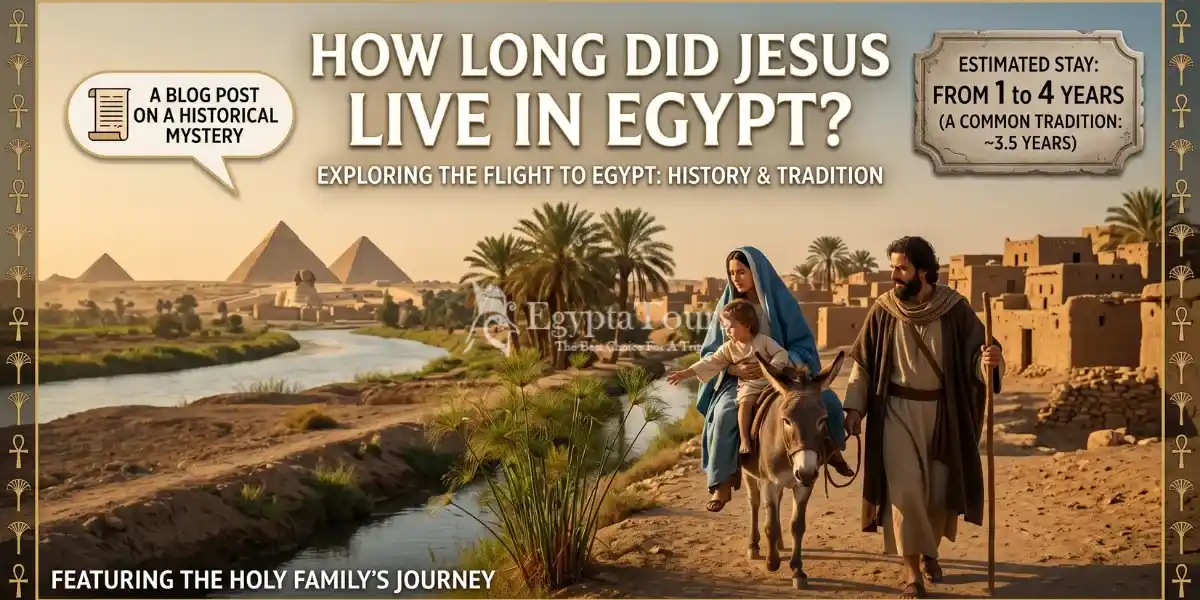 How long did Jesus live in Egypt? The Holy Family