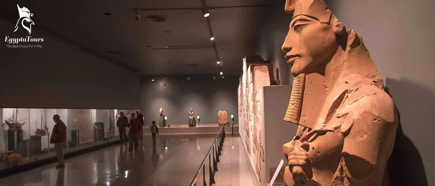 Luxor-Museum-Outside-artifacts-EgyptaTours