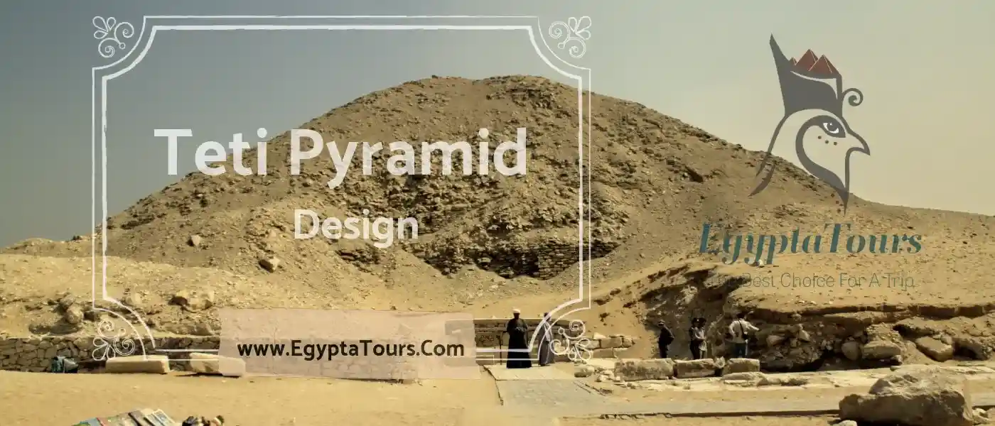 Teti Pyramid in Saqqara: Home of the First Pyramid Texts 5 Teti-pyramid-design-EgyptaTours