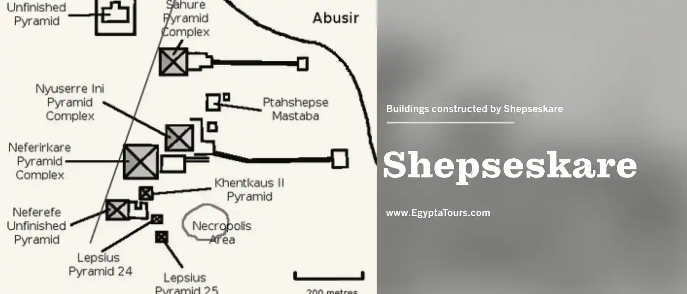 Shepseskare: Uncovering the Magical Reign 2 Buildings-constructed-by-Shepseskare-EgyptaTours