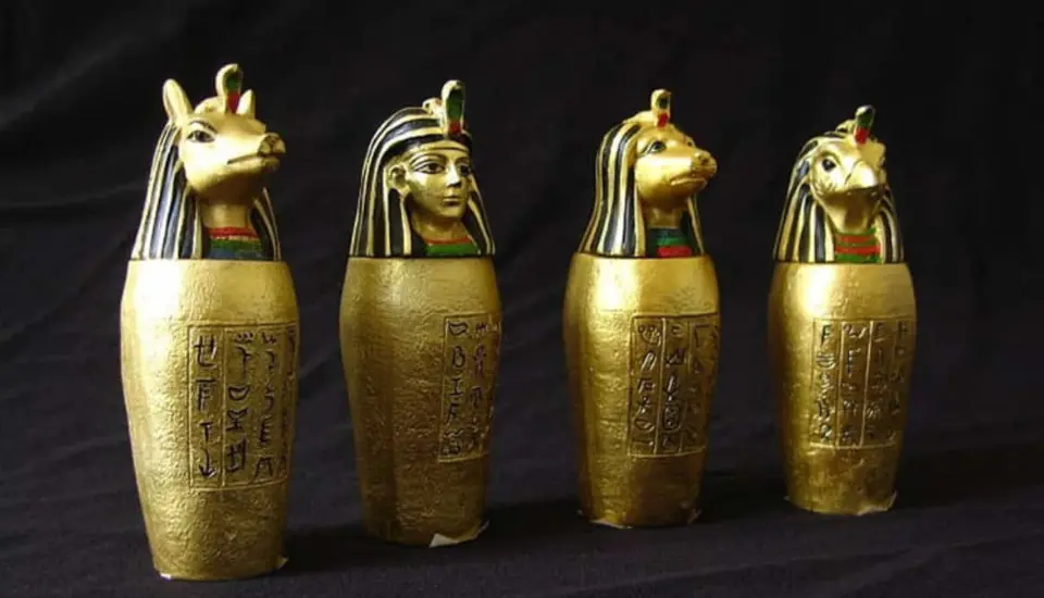 Canopic Jars Labeled Organs :Discovering the Significance