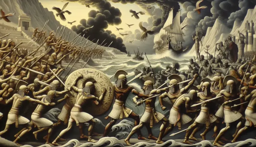 Battle of Djahy For Pharaoh Ramses III