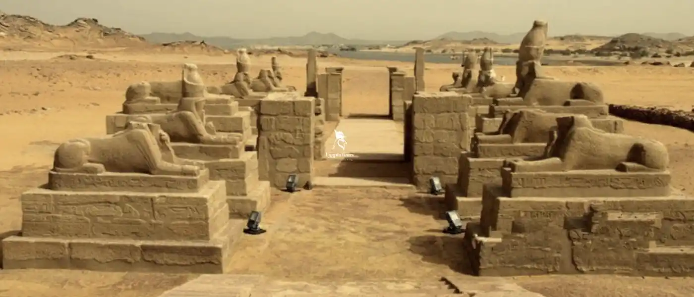 DAY-2-KASR-IBRIM – AMADA – WADI-EL-SEBOU-Lake-Nasser-Cruise