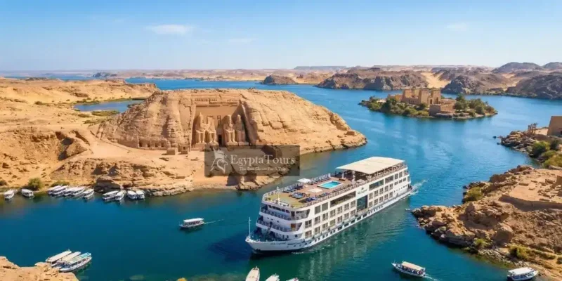 Lake-Nasser-Cruise-The-Ultimate-Guide-to-Luxury-Nile-Adventures-EgyptaTours-Featured