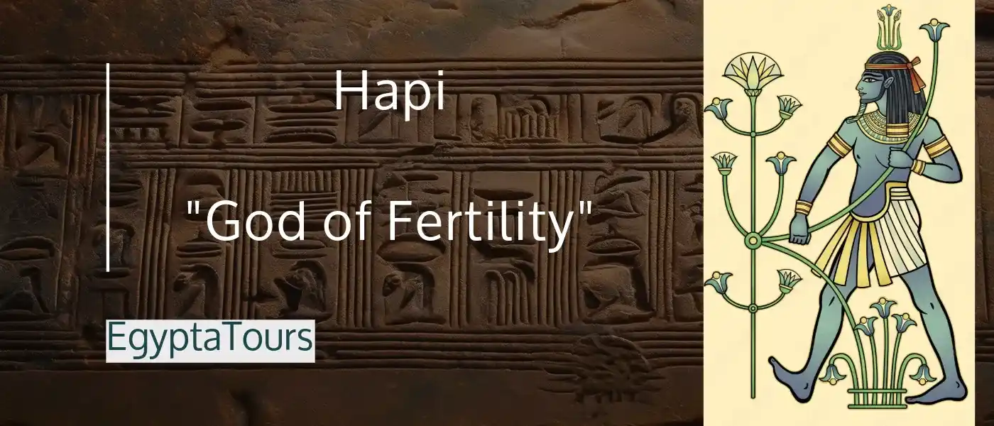 List of Ancient Egyptian Gods and Goddesses: 50 (Names & Magical Facts) 23 Hapi-God-of-Fertility-Ancient-Egyptian-gods-and-goddesses-EgyptaTours