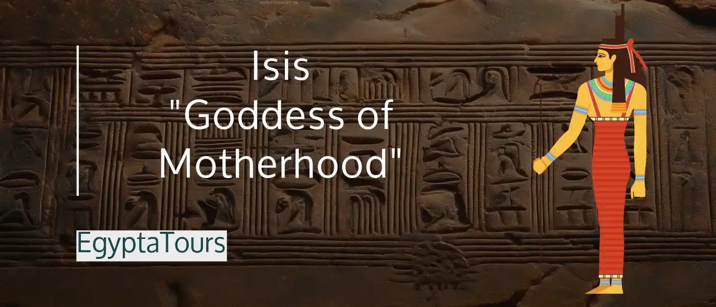 List of Ancient Egyptian Gods and Goddesses: 50 (Names & Magical Facts) 13 Isis-Goddess-of-Motherhood-Ancient-Egyptian-gods-and-goddesses-EgyptaTours
