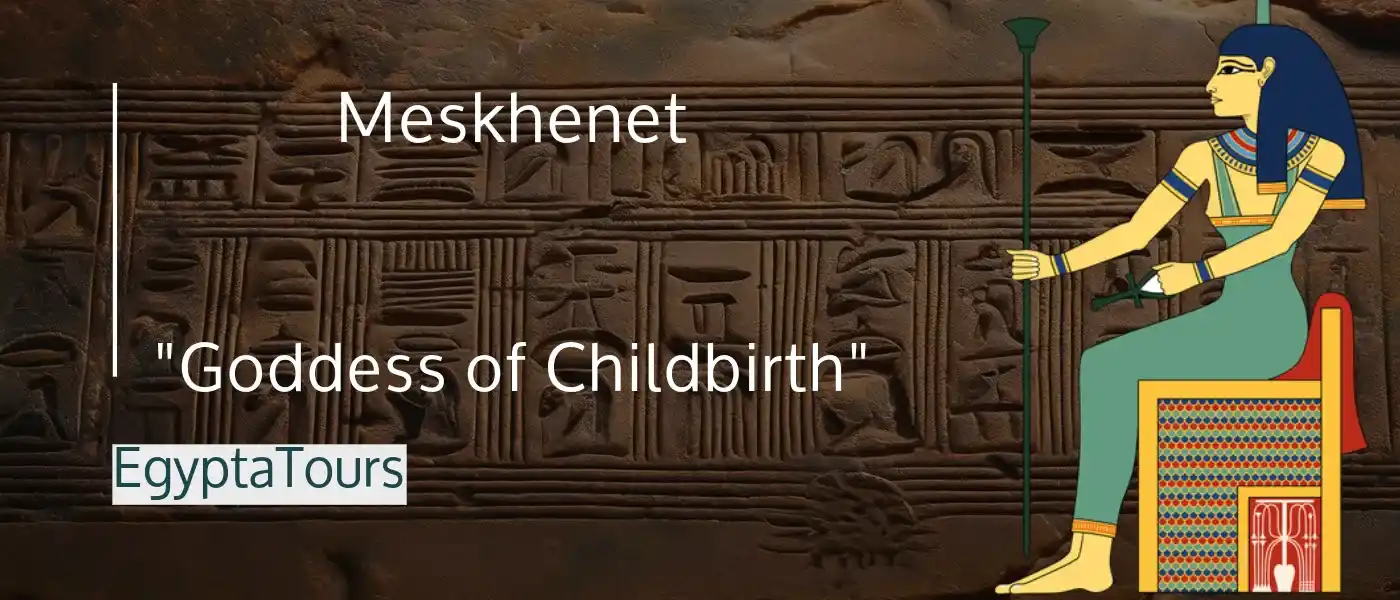 List of Ancient Egyptian Gods and Goddesses: 50 (Names & Magical Facts) 47 Meskhenet-Goddess-of-Childbirth-Ancient-Egyptian-gods-and-goddesses-EgyptaTours