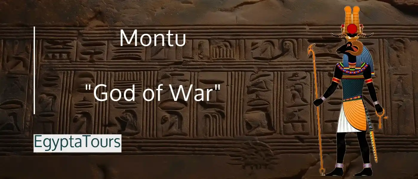 List of Ancient Egyptian Gods and Goddesses: 50 (Names & Magical Facts) 36 Montu-God-of-War-Ancient-Egyptian-gods-and-goddesses-EgyptaTours