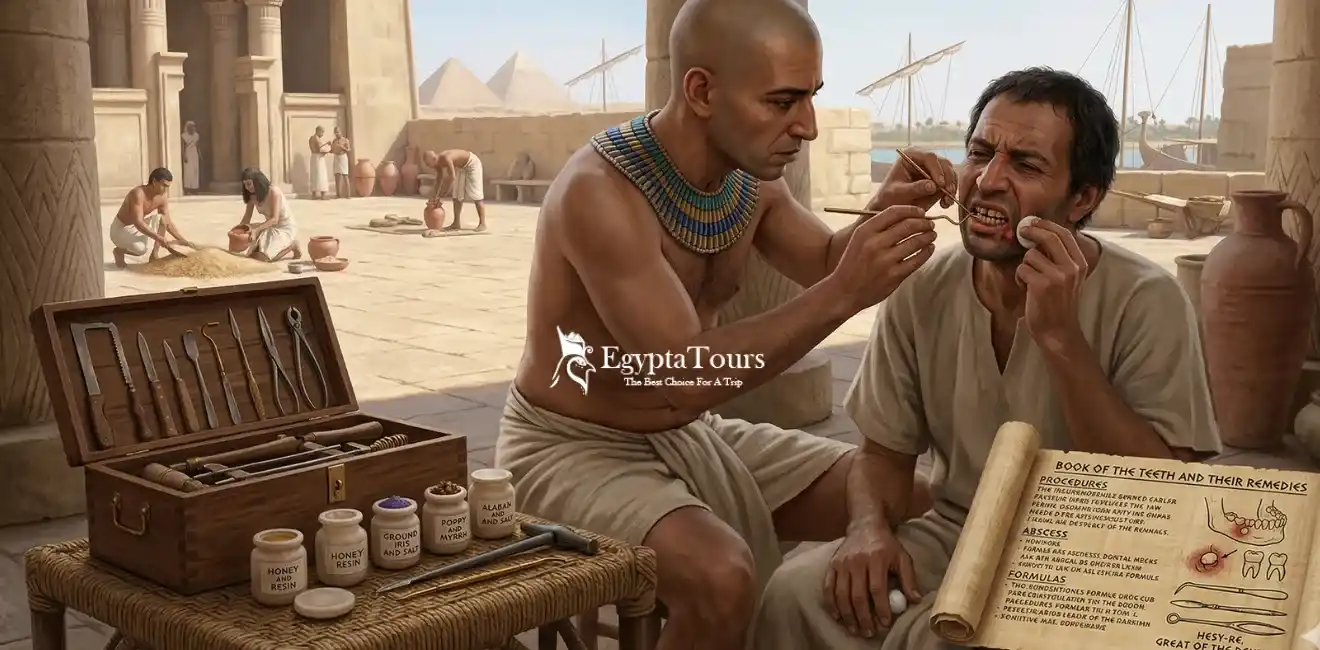 Ancient-Egypt-Dentistry-practices-EgyptaTours