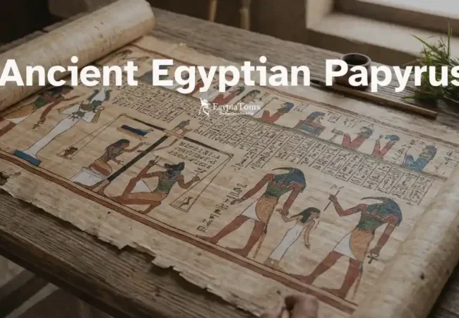 Ancient-Egyptian-Papyrus-Fascinating-Secrets-of-Early-Writing-EgyptaTours-Featured-Image