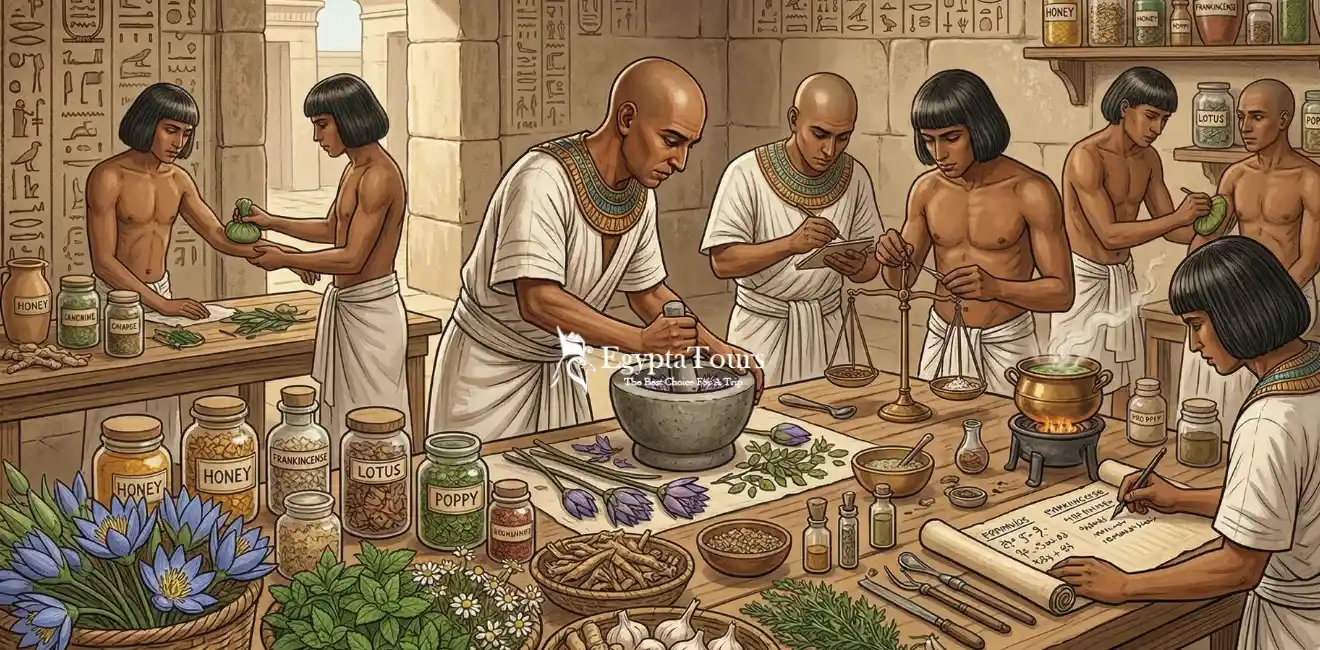 Herbal-Medicine-in-Ancient-Egypt-EgyptaTours