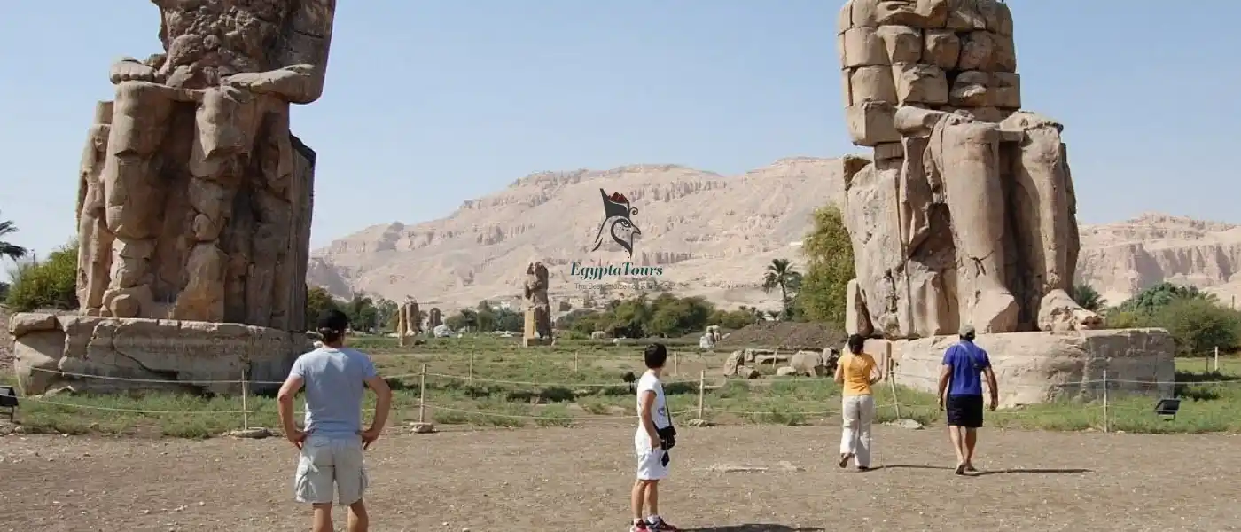 Top Things to Do in Egypt with Family: Fun and Adventure for All Ages 7 Touring-Luxor's-Historic-Landmarks-with-family-EgyptaTours