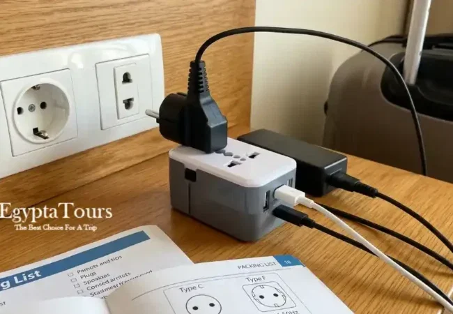 Essential-Egypt-Travel-Adapters-The-Best-Guide-EgyptaTours-Featured-Image