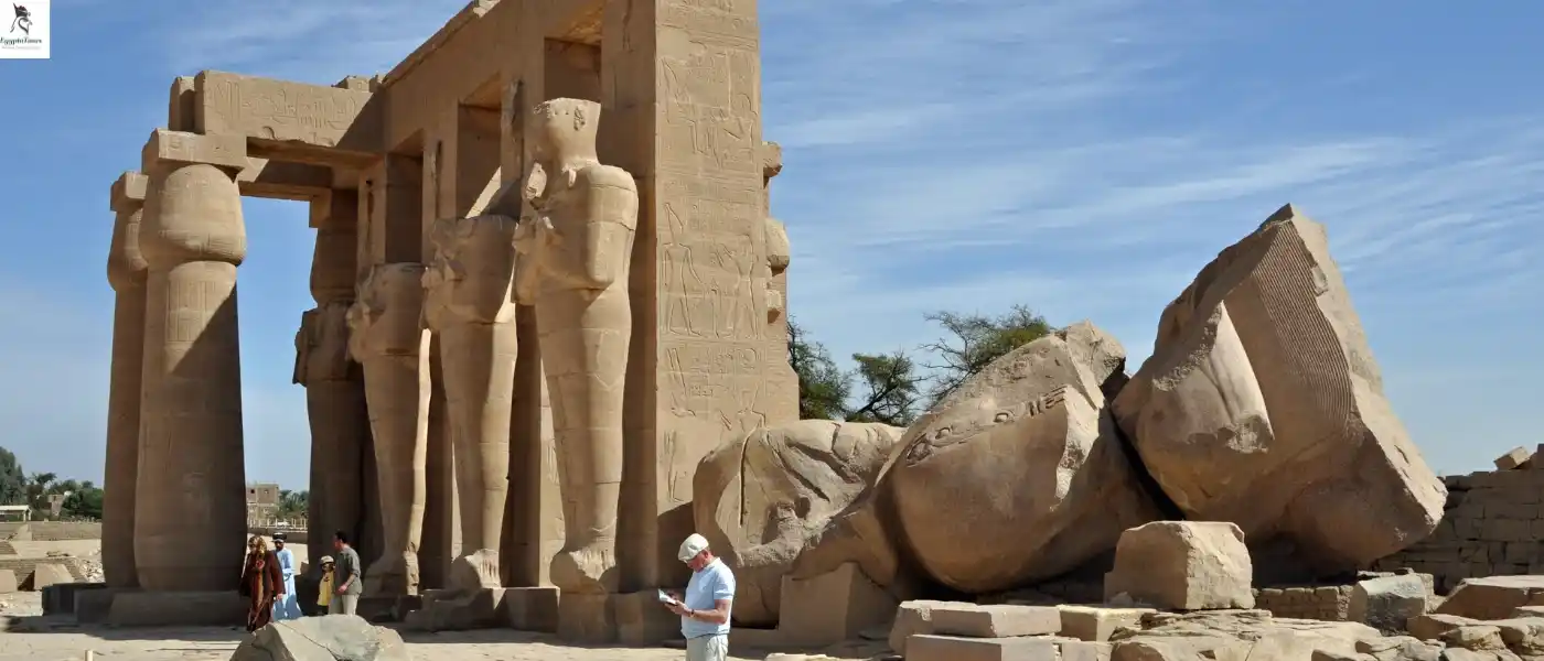 Ramses II's-Fortress-in-the-Ramesseum-Temple-EgyptaTours