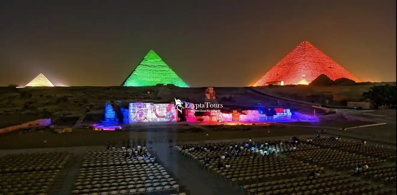 Children Activities to Do in Egypt: Fun & Unforgettable Family Adventures 7 Sound-and-Light-Show-at-the-Pyramids-Children-Activities-to-Do-in-Egypt-EgyptaTours