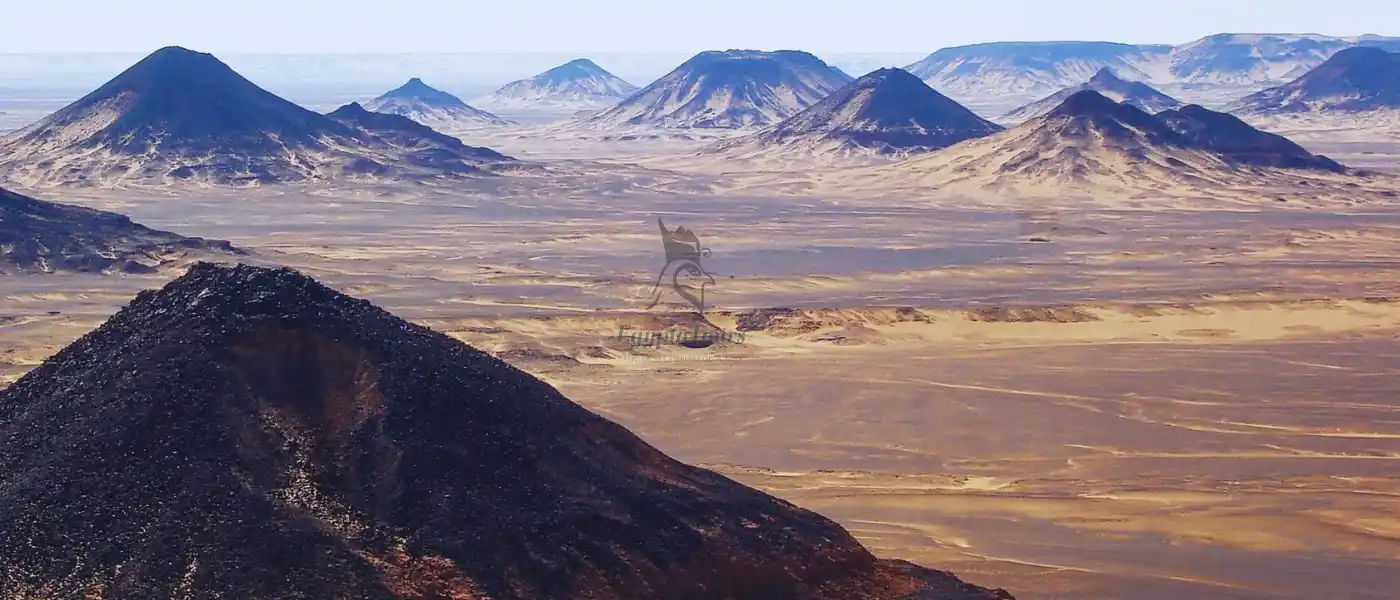 The Magical Farafra Oasis 9 The-Black-Desert-and-Crystal-Mountain-in-Farafra-Oasis-EgyptaTours