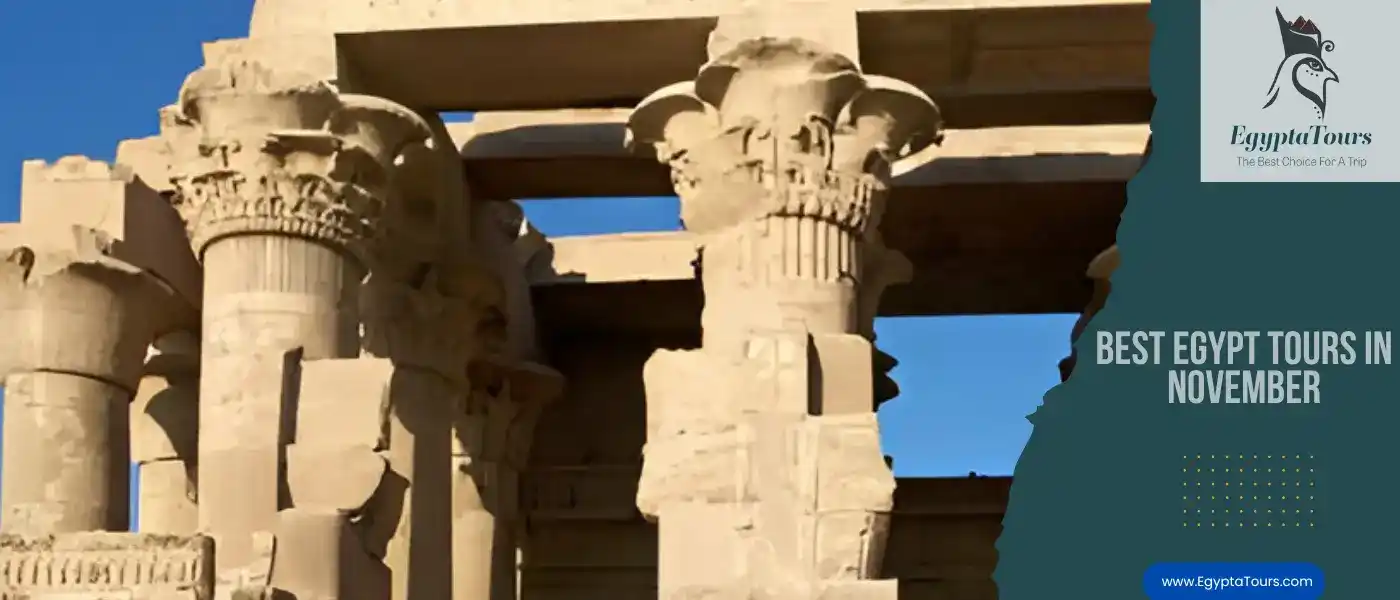 Best Egypt Tours in November 2026: Weather, Prices & Top Itineraries 6 Egypt-Tours-in-November-visiting-Kom-Ombo-Temple-EgyptaTours