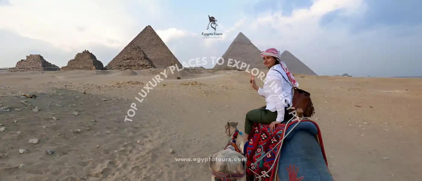 riding-in-the-Pyramids-area-Top-Luxury-Places-to-Explore-in-Egypt-EgyptaTours