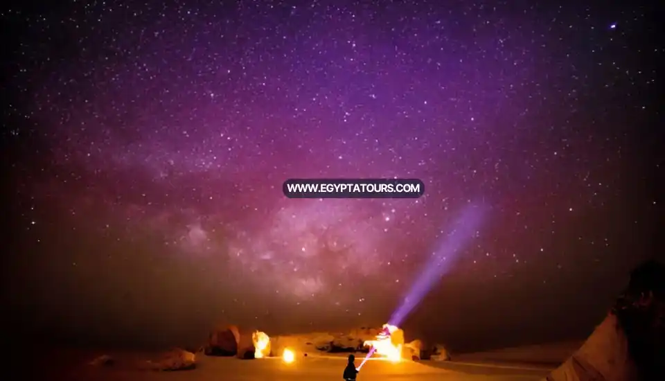 How to Enjoy Stargazing in Egypt: Egypt light pollution