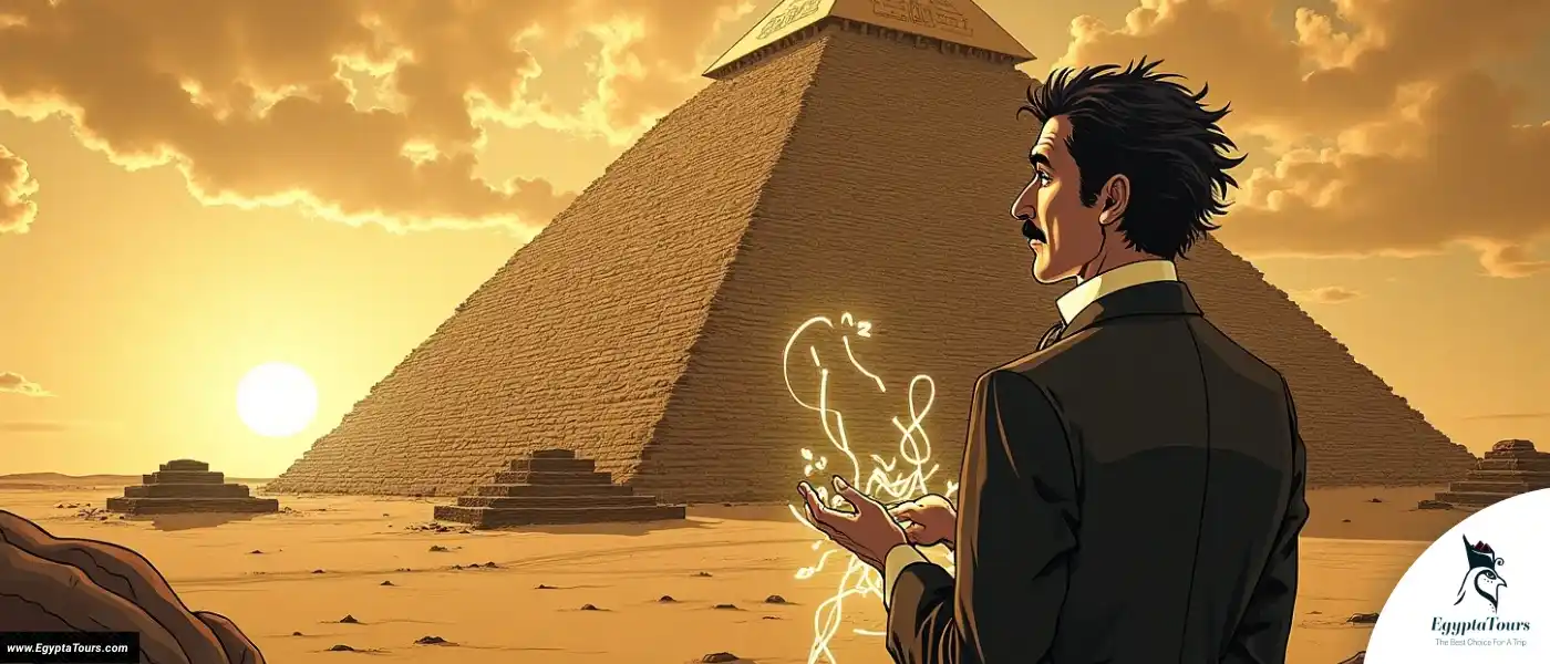 Why-Nikola-Tesla-was-Obsessed-with the-Egyptian-pyramids-EgyptaTours