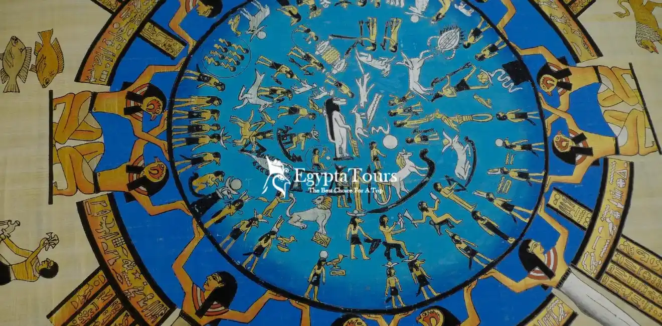 Ancient Egyptian Zodiac 10 Significance-and-Controversies-Surrounding-the-Dendera-Zodiac-EgyptaTours