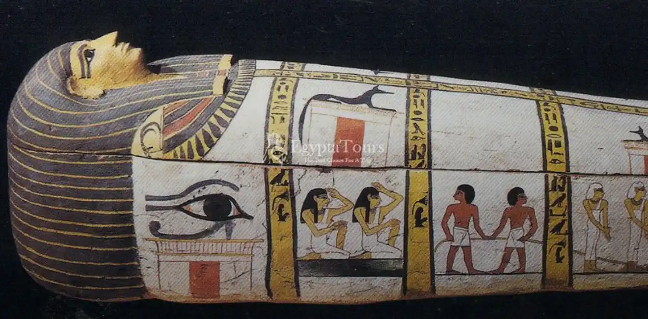 Ancient Egyptian Coffins 6 Decorations-and-Religious-Texts-on-Ancient-Egyptian-Coffins-EgyptaTours