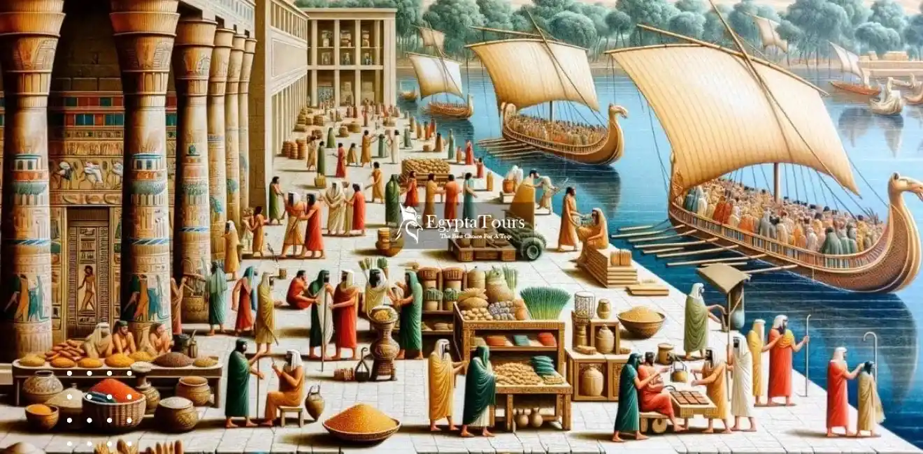 Politics-and-Ancient-Egyptian-Economy-EgyptaTours