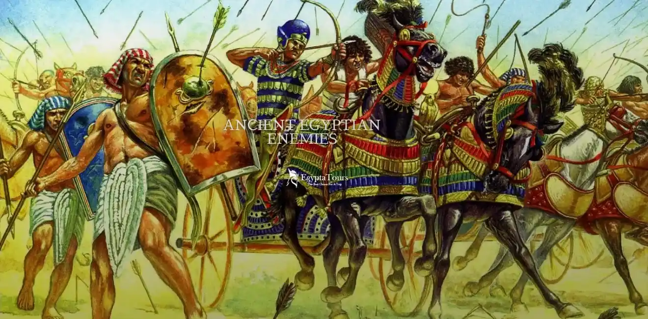 Fierce of Ancient Egyptian Enemies Through the Ages 3 What-are-the-nine-types-of-arches-Ancient-Egyptian-Enemies-EgyptaTours