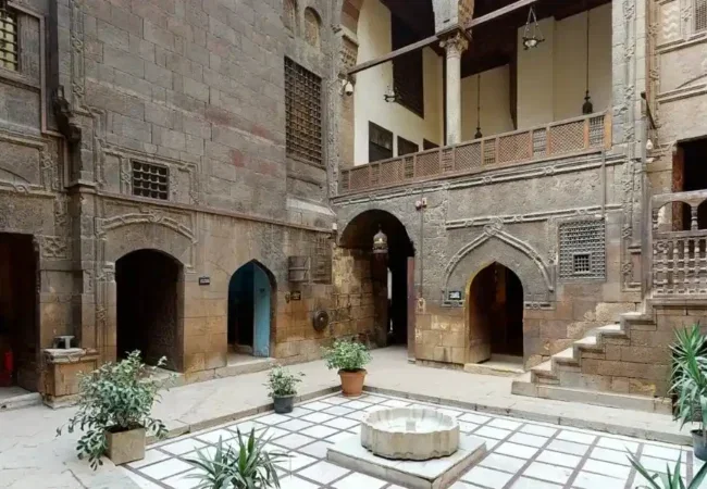 Gayer-Anderson-Museum-Courtyard-In-Cairo-EgyptaTours