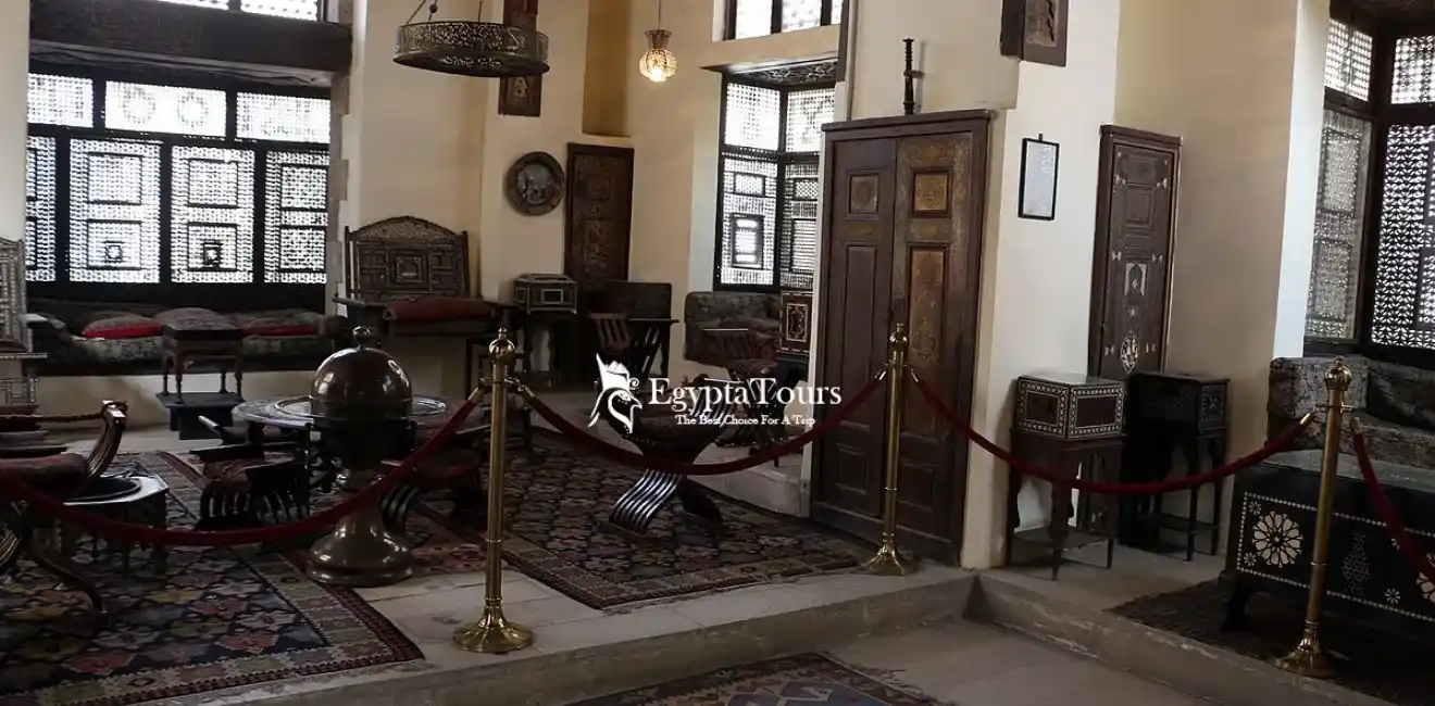 Mashrabiya-Wooden-Screens-At-Gayer-Anderson-Museum - EgyptaTours