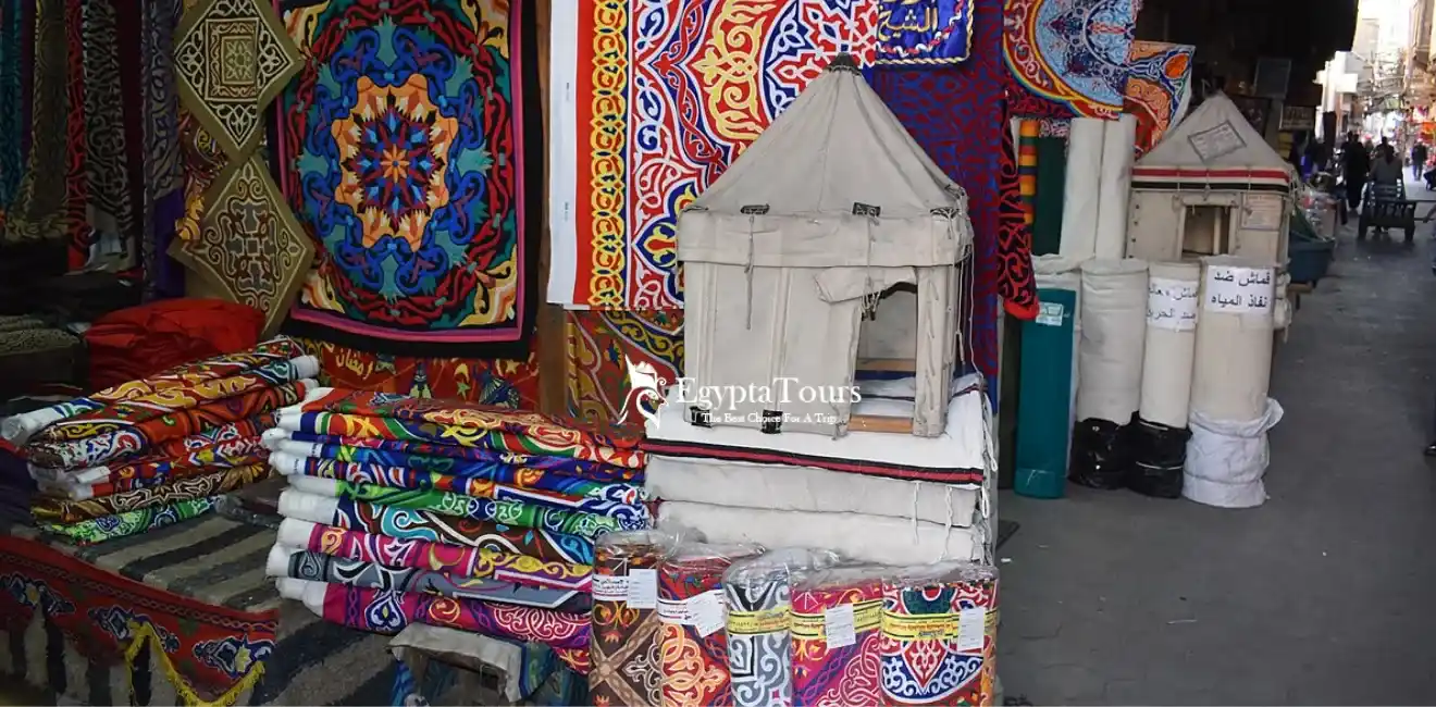 Souq-al-Khayamiya as-a-Heritage-Destination-in-Cairo-EgyptaTours