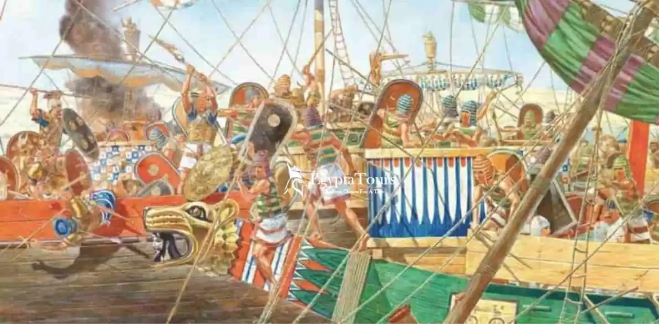 Battle of The Delta 4 The-Battle-of-The-Delta-as-the-First-Major-Naval-Confrontation-EgyptaTours