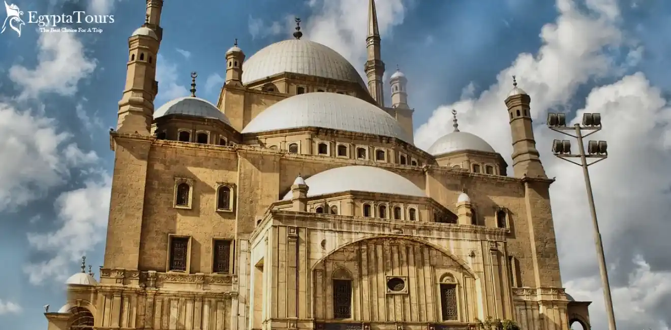 Emperor Salah El Din 6 Visiting-the-Mosque-of-Muhammad-Ali-inside-the-Citadel-of-Saladin-EgyptaTours