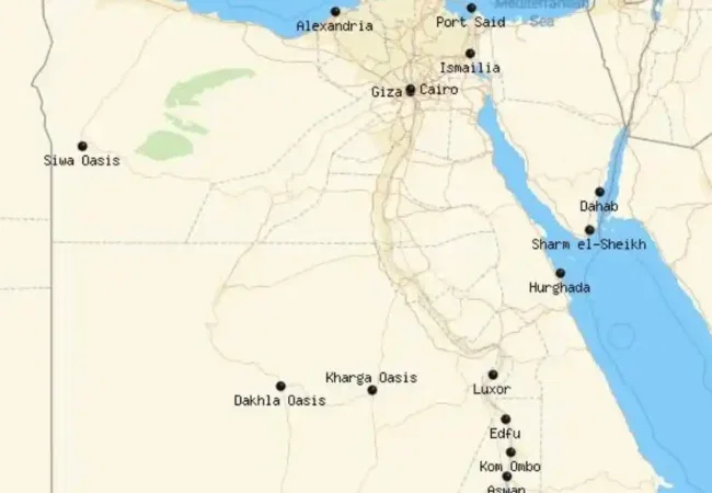 Distances-Between-Egyptian-Cities-EgyptaTours-Featured-Image