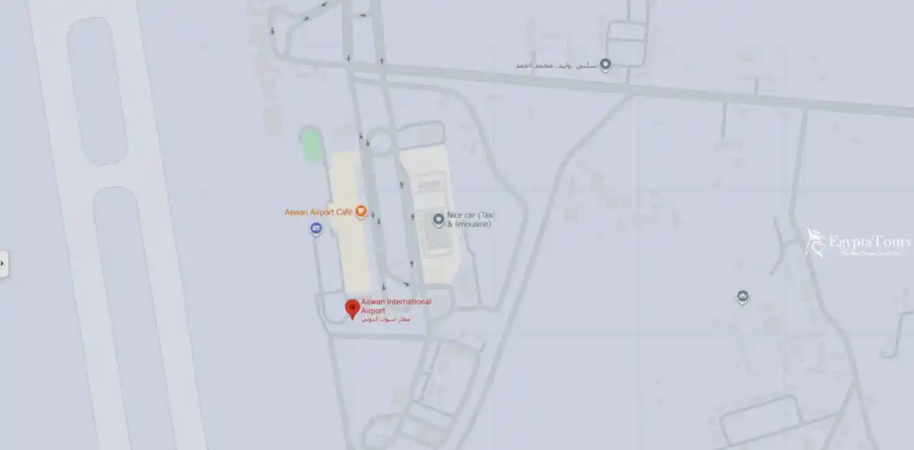 Aswan International Airport 2 Geographical-Location-of-Aswan-International-Airport-EgyptaTours