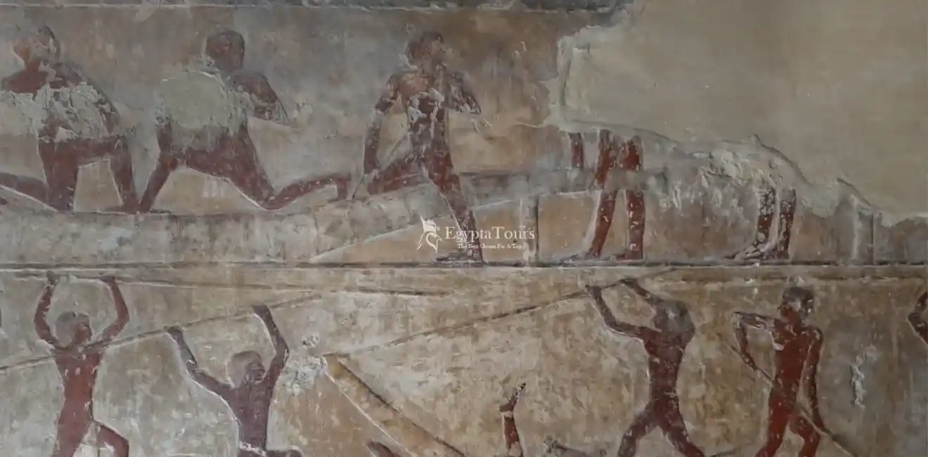 Iymery Tomb in Giza 2 Inscriptions-and-Drawings-inside-the-Tomb-of-Iymery-In-Giza-EgyptaTours